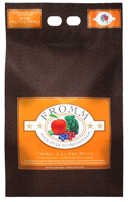 Fromm Four Star Chicken A La Veg Dog Dry Food