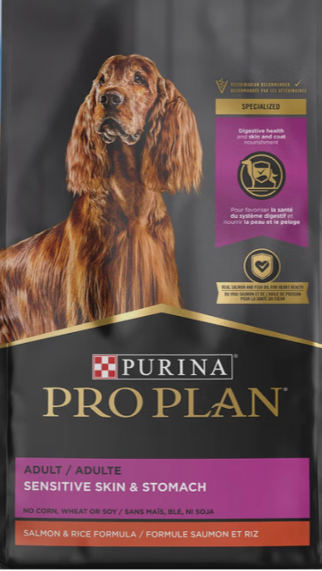 Pro Plan Sensitive Skin & Stomach Salmon & Rice Dog Dry Food