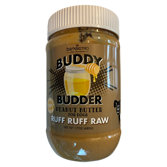 Ruff Ruff Raw Dog Peanut Butter 17 oz. Jar