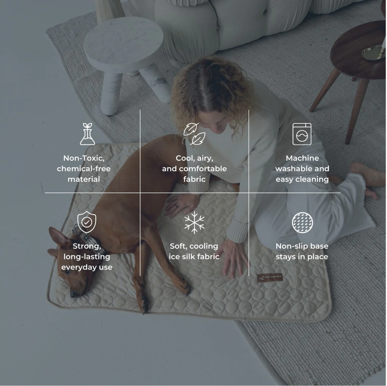 Cooling Mat Heat Relief - Pelsbarn