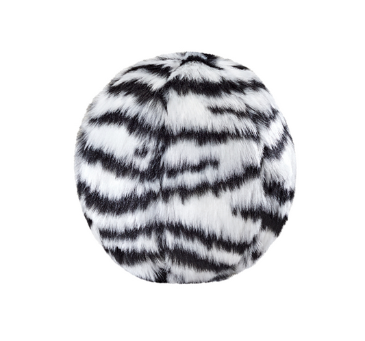 Zebra Ball Small Squeakerless
