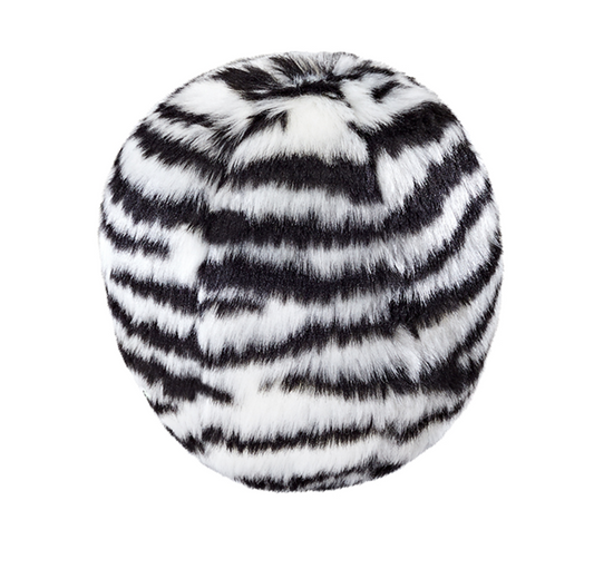 Zebra Ball Medium Squeakerless