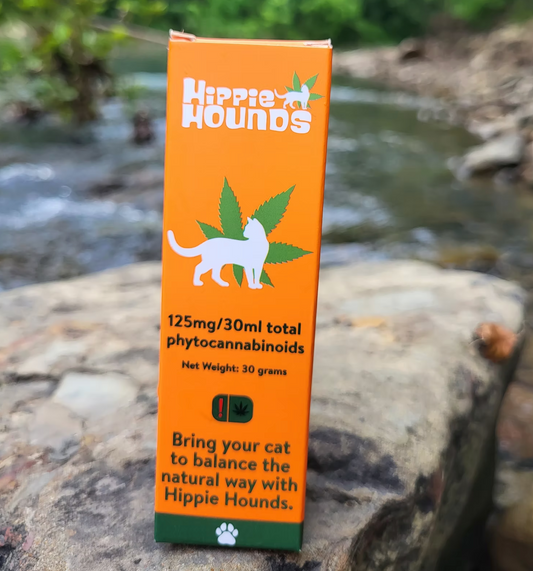 Hippie Hounds 125mg CBD Feline cat
