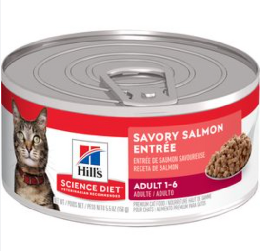 Hill's Science Diet Adult Canned Cat Food, Entree 5.5 oz