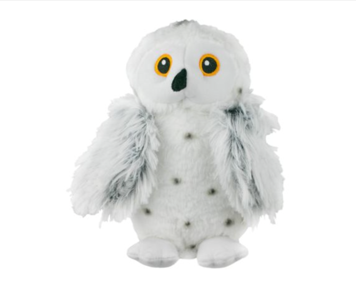 Plush Animated Snow Owl