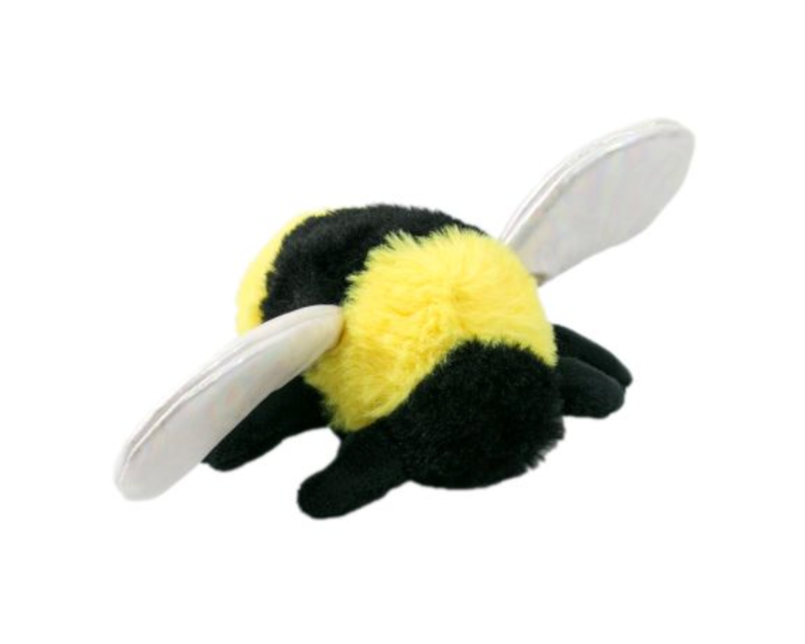 Plush Squeaker Bee Toy