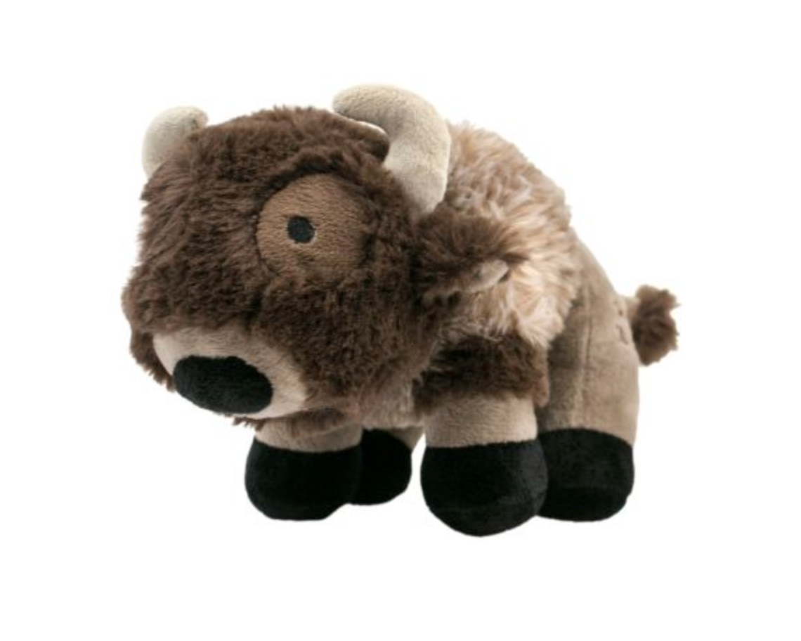 Plush Buffalo Squeaker Toy