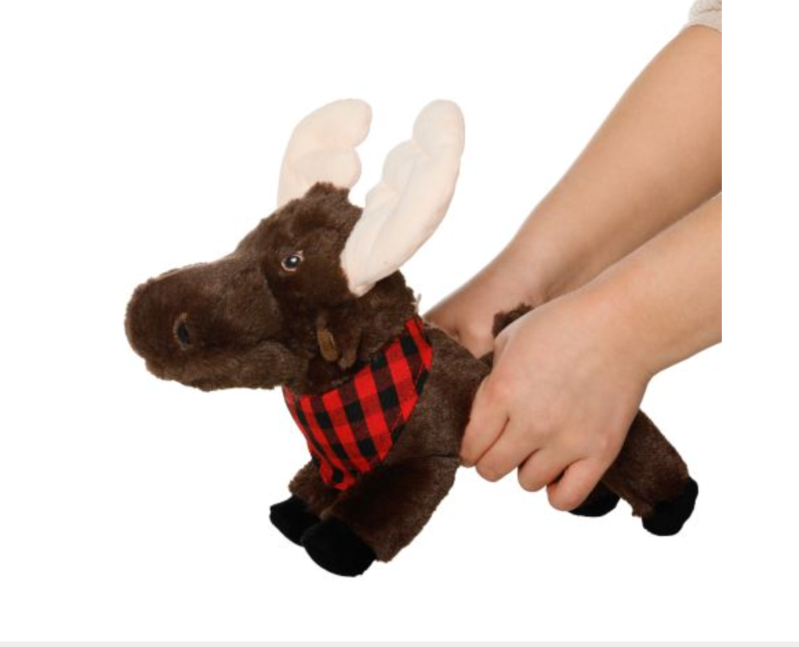 Animated Moose Dog Toy