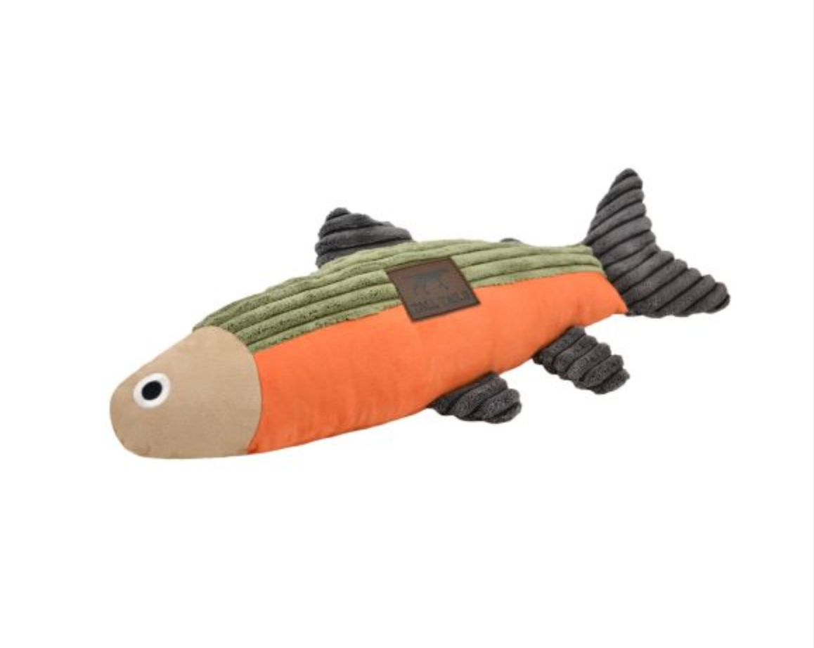 Plush Fish Squeaker Toy