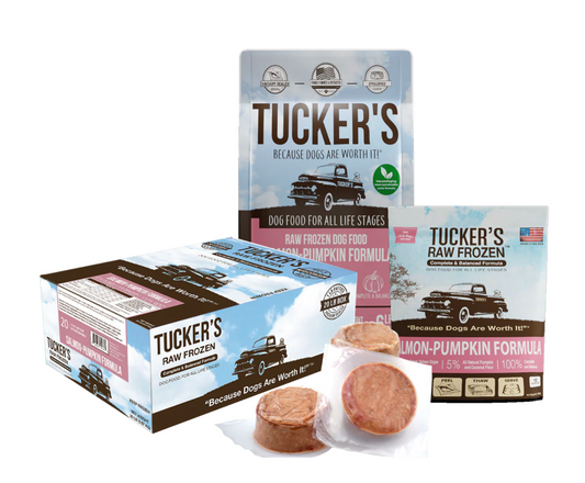 Tucker's Raw Frozen Dog Food - Salmon & Pumpkin Formula