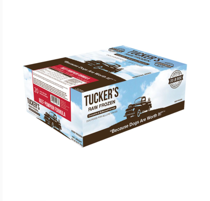 Tucker's Raw Frozen Dog Food - Beef & Pumpkin Formula
