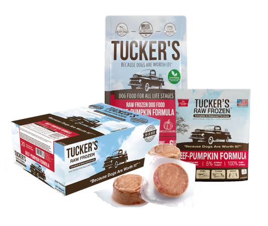 Tucker's Raw Frozen Dog Food - Beef & Pumpkin Formula