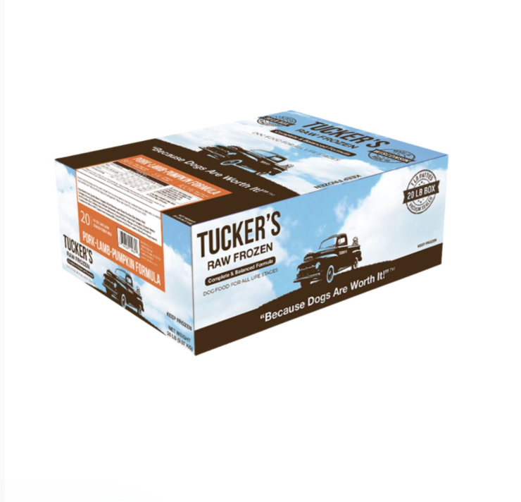 Tucker's Raw Frozen Dog Food - Pork, Lamb, & Pumpkin Formula