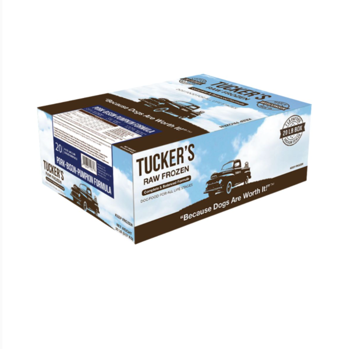 Tucker's Raw Frozen Dog Food - Pork, Bison & Pumpkin Formula