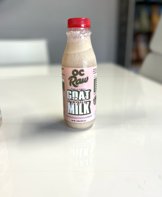 OC Raw Pink Goat Milk with Krill Oil & Blackberry