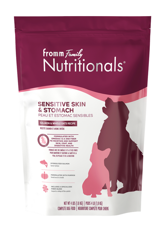 Fromm Nutritionals Sensitive Skin & Stomach Salmon & Whole Oats Dry Dog Food