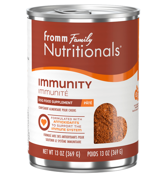 Nutritionals Immunity Dog Food Supplement Pâté