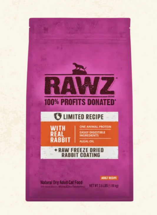 Rawz Real Rabbit Dry Food For Cats