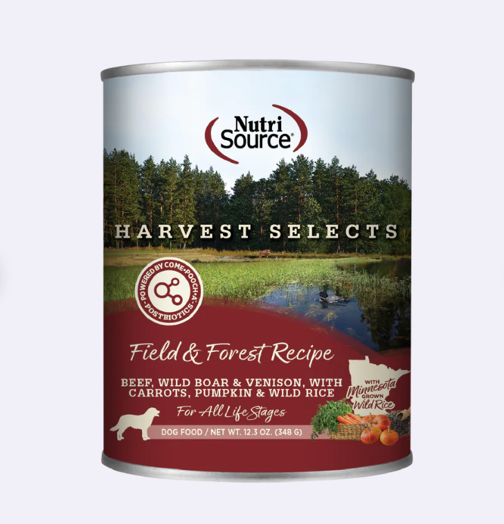 NutriSource Harvest Selects Field & Forest Canned Dog Food