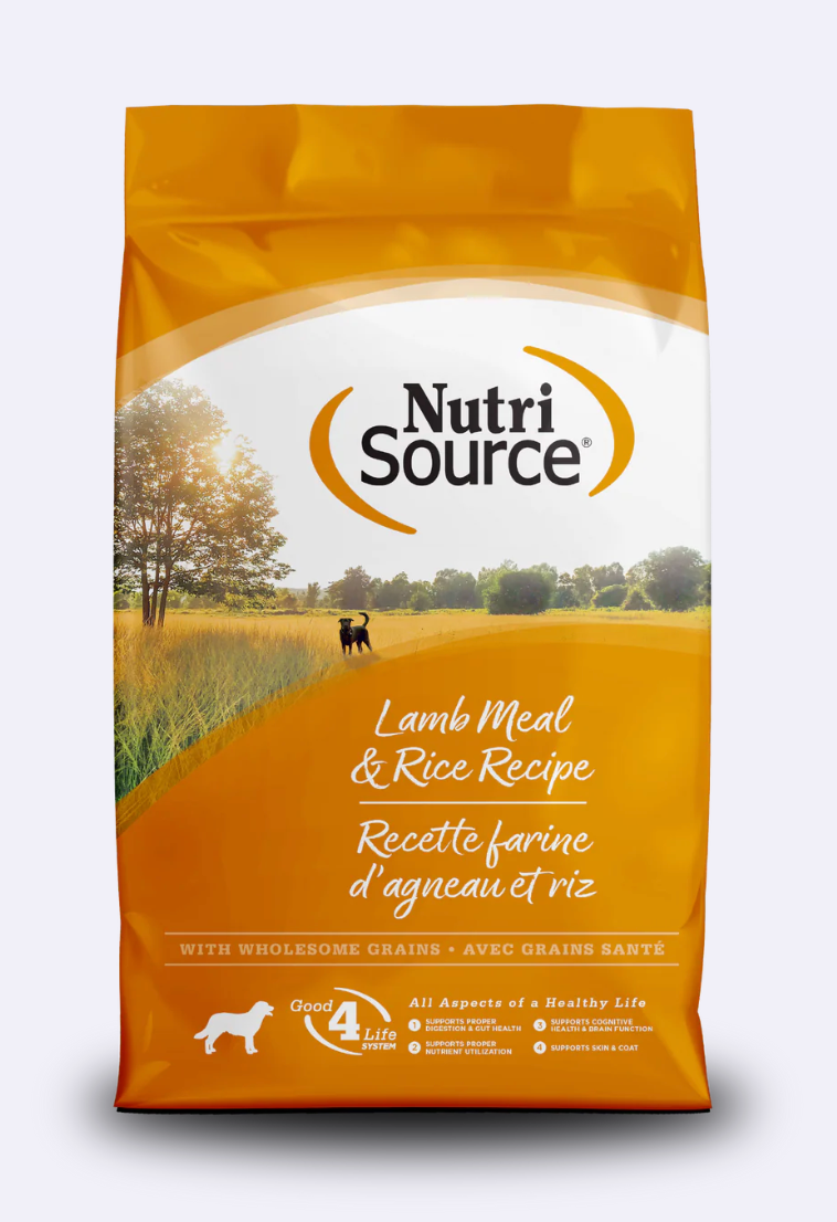 NutriSource Dry Dog Food Lamb & Rice