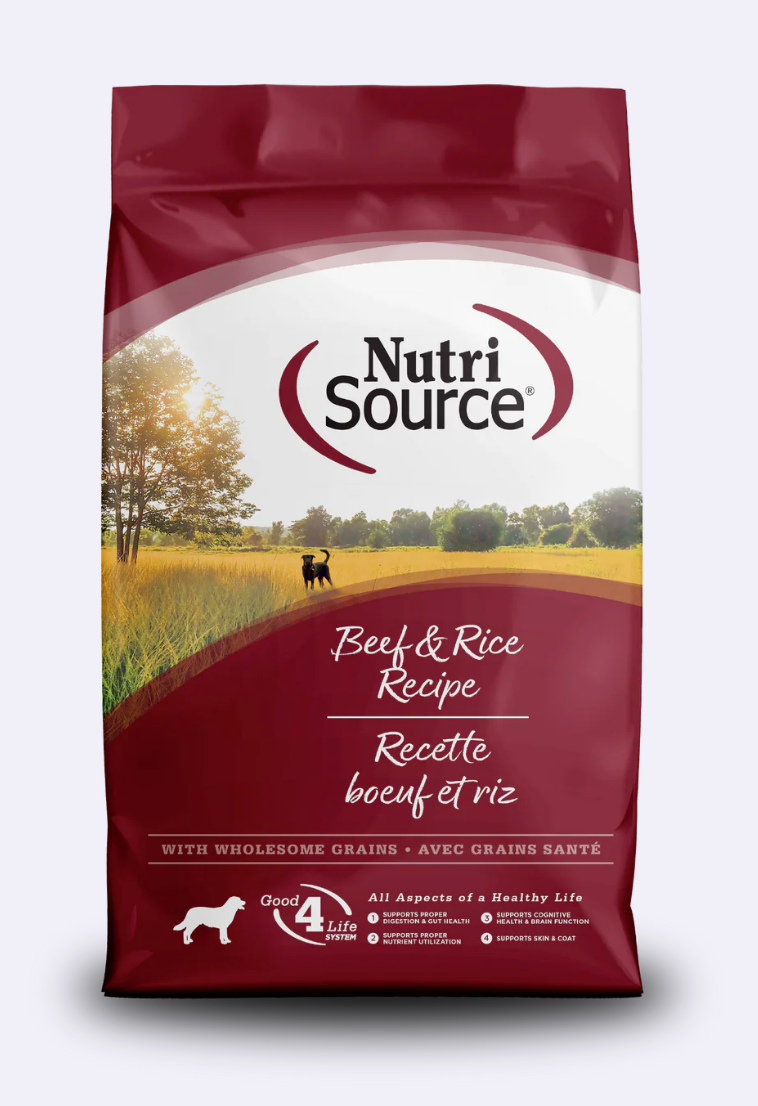 NutriSource Beef & Rice Adult Dog Food