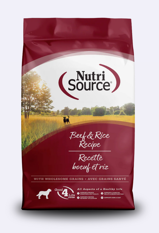 NutriSource Beef & Rice Adult Dog Food