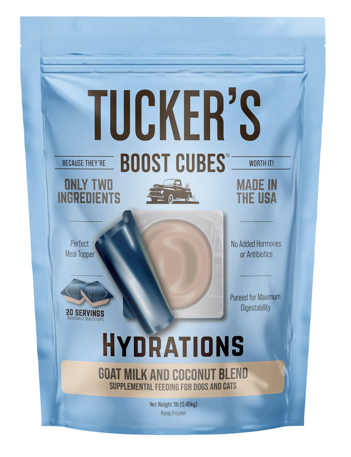 Tucker's Goat Milk and Coconut Blend Boost Cubes