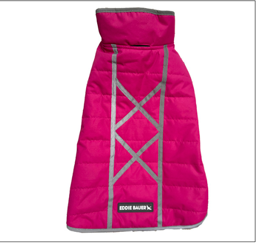 Eddie Bauer Blaze Puffer with Zigzag Reflective - Fuschia