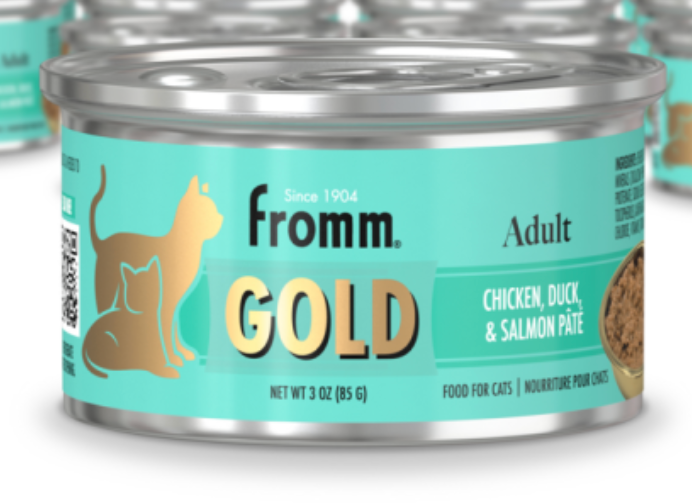 Fromm Gold Adult Chicken Duck Salmon Pate Cat Wet Food