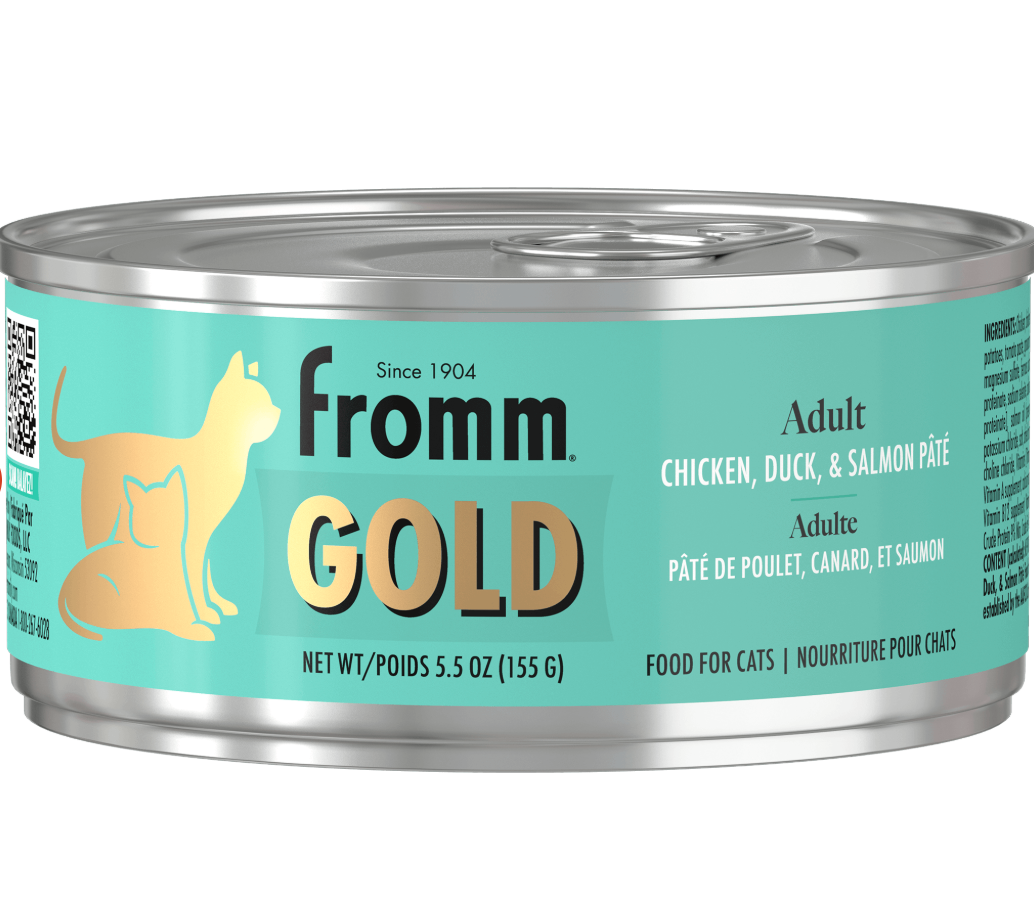 Fromm Gold Adult Chicken Duck Salmon Pate Cat Wet Food