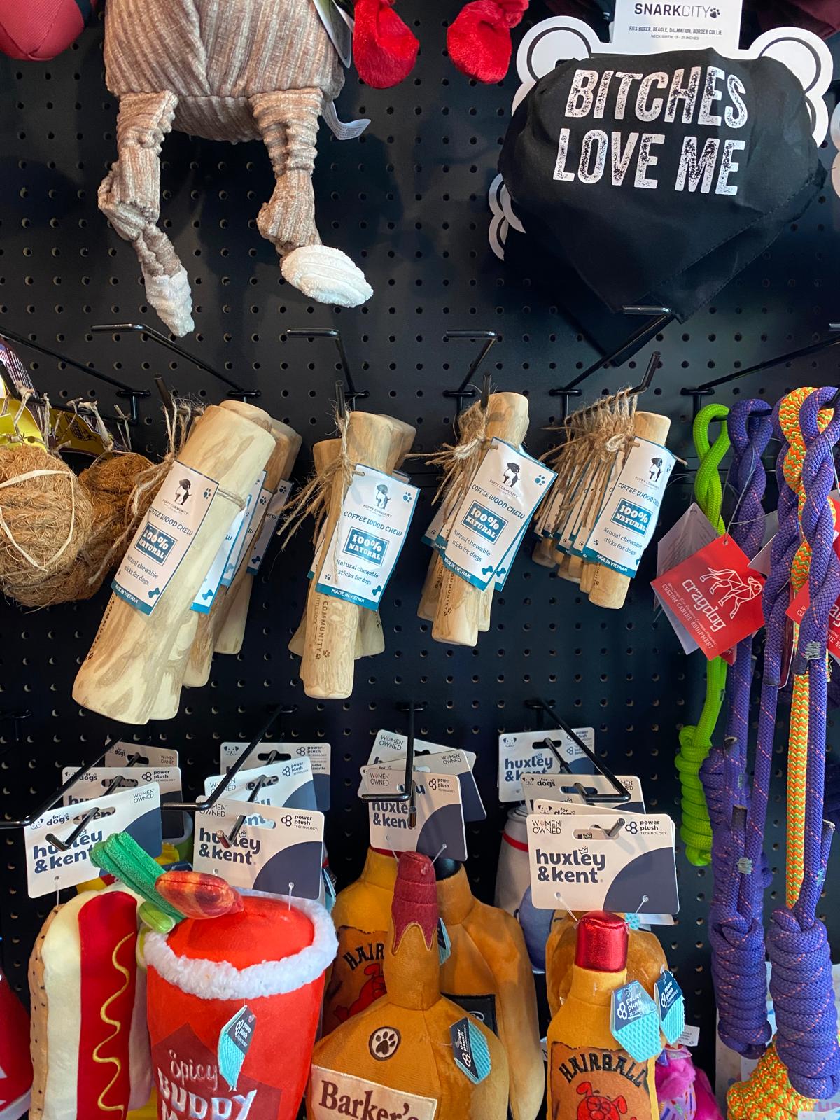 Coffee Wood Dog Chew Toys