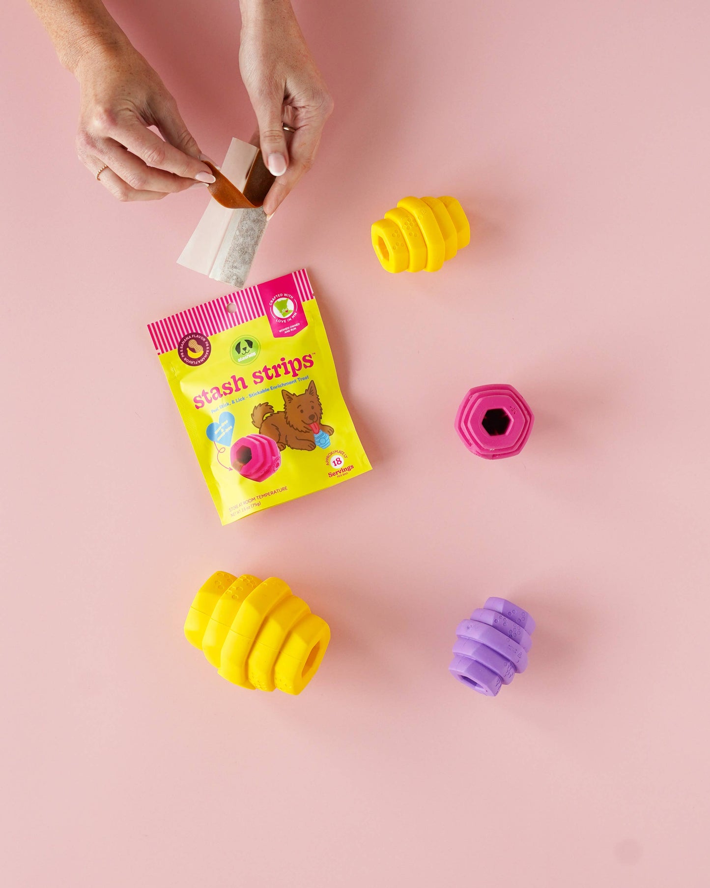 Stash Strips™, Peanut Butter & Banana