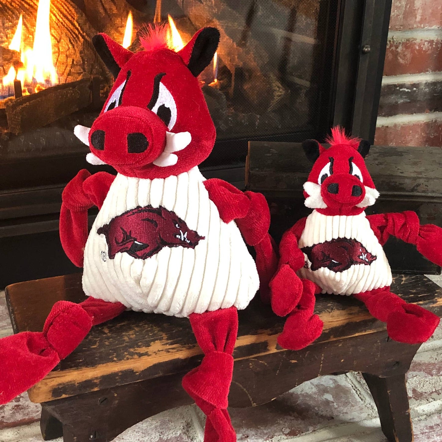 Arkansas (U. of), Tusk the Razorback Knottie® Plush Dog Toy