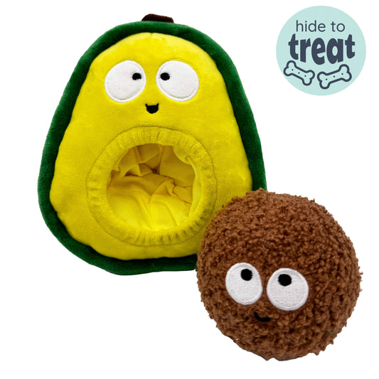Pop 'n Fetch Avocado Dog Toy