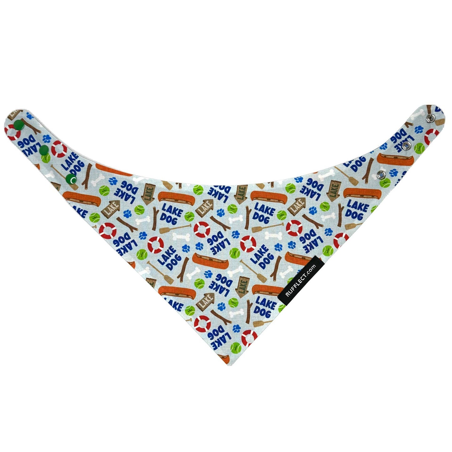 Lake Dog RUFFLECT® Dog Bandana