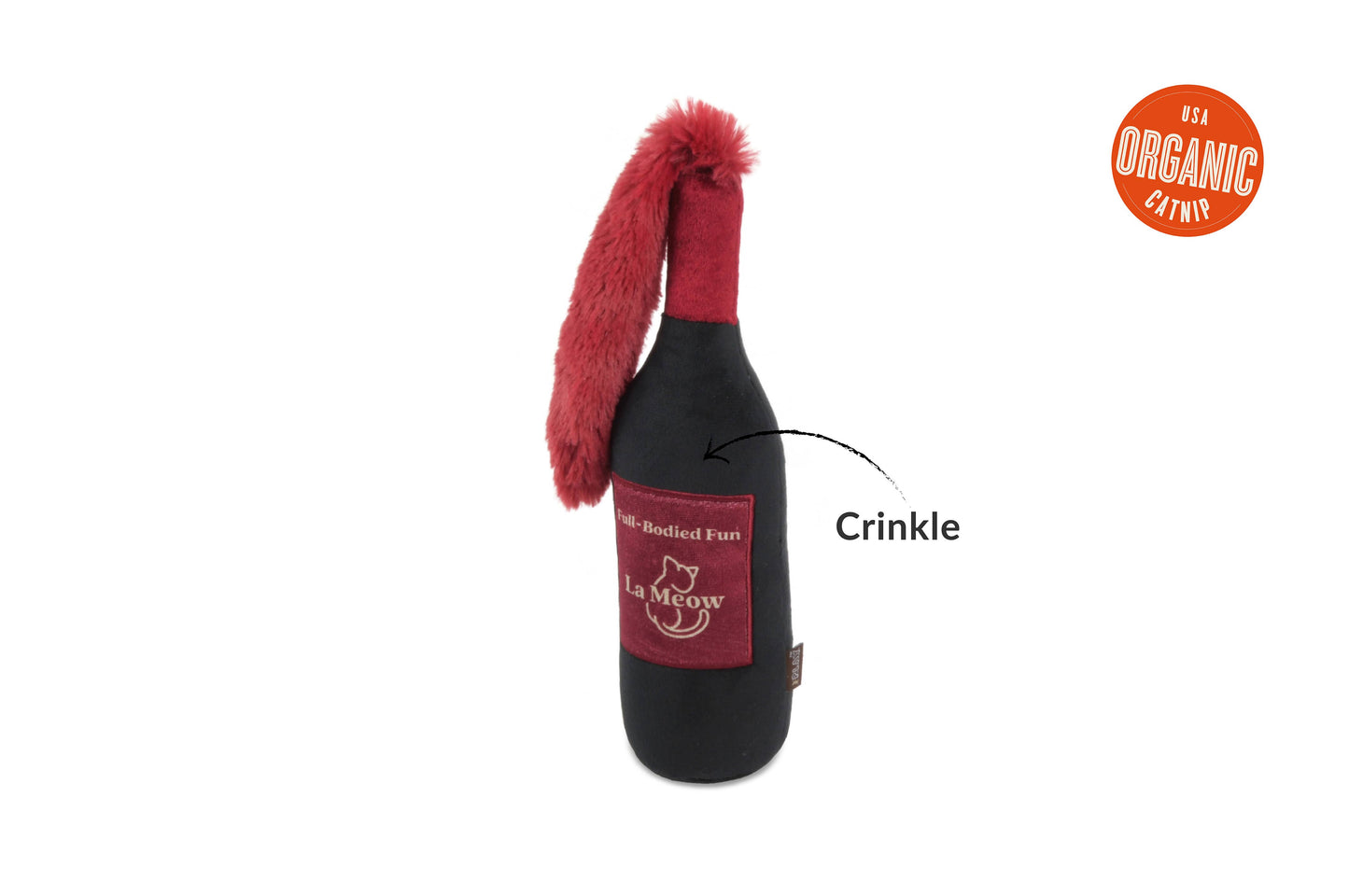 Feline Frenzy Kicker Toy - Catbernet Sauv