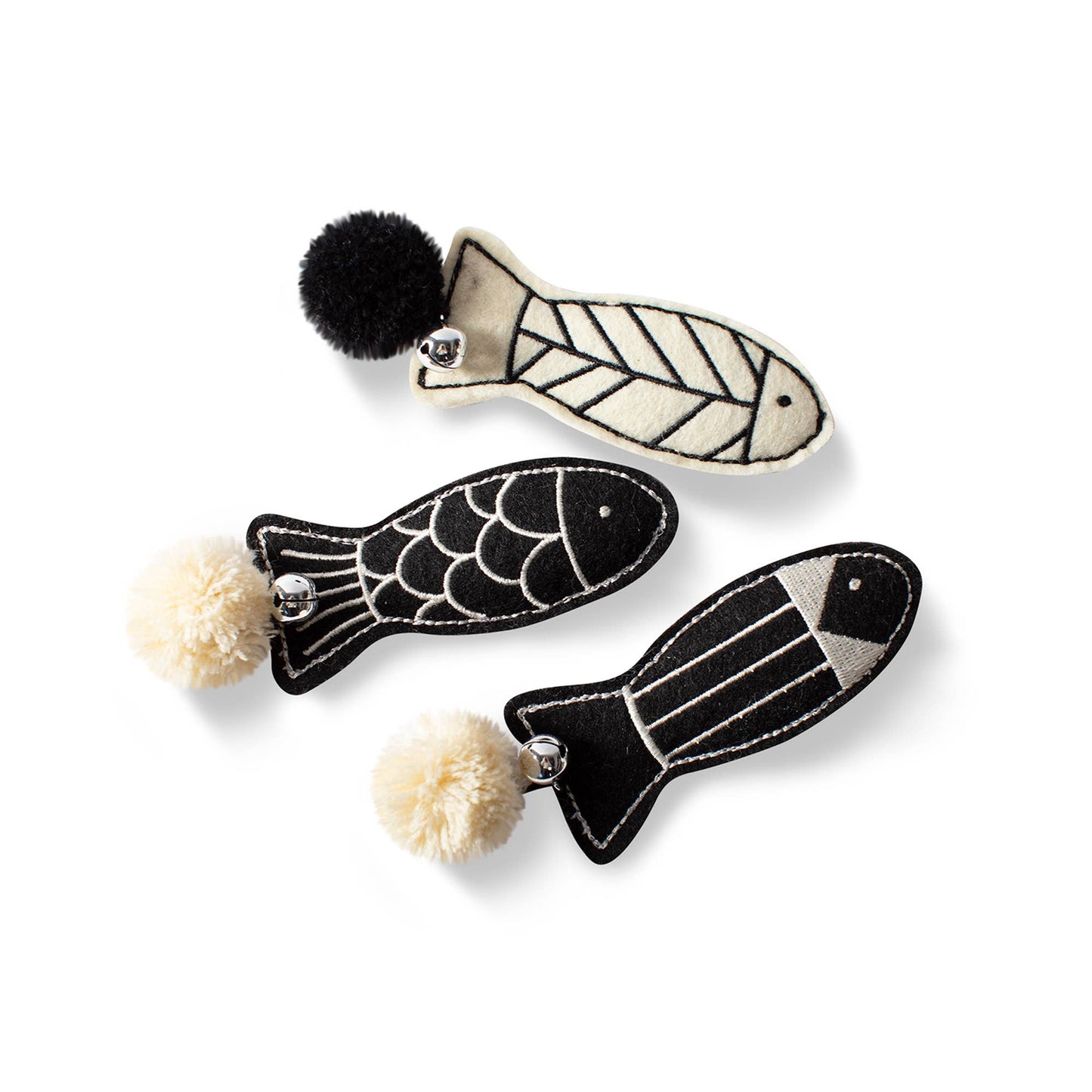 Off the Scales Fish Cat Toy set of 3