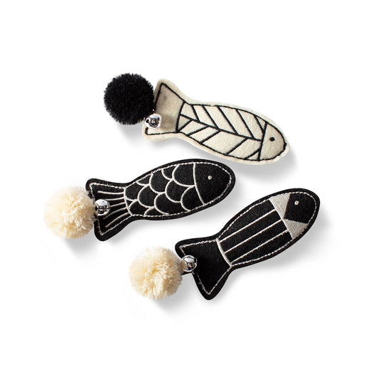 Off the Scales Fish Cat Toy set of 3