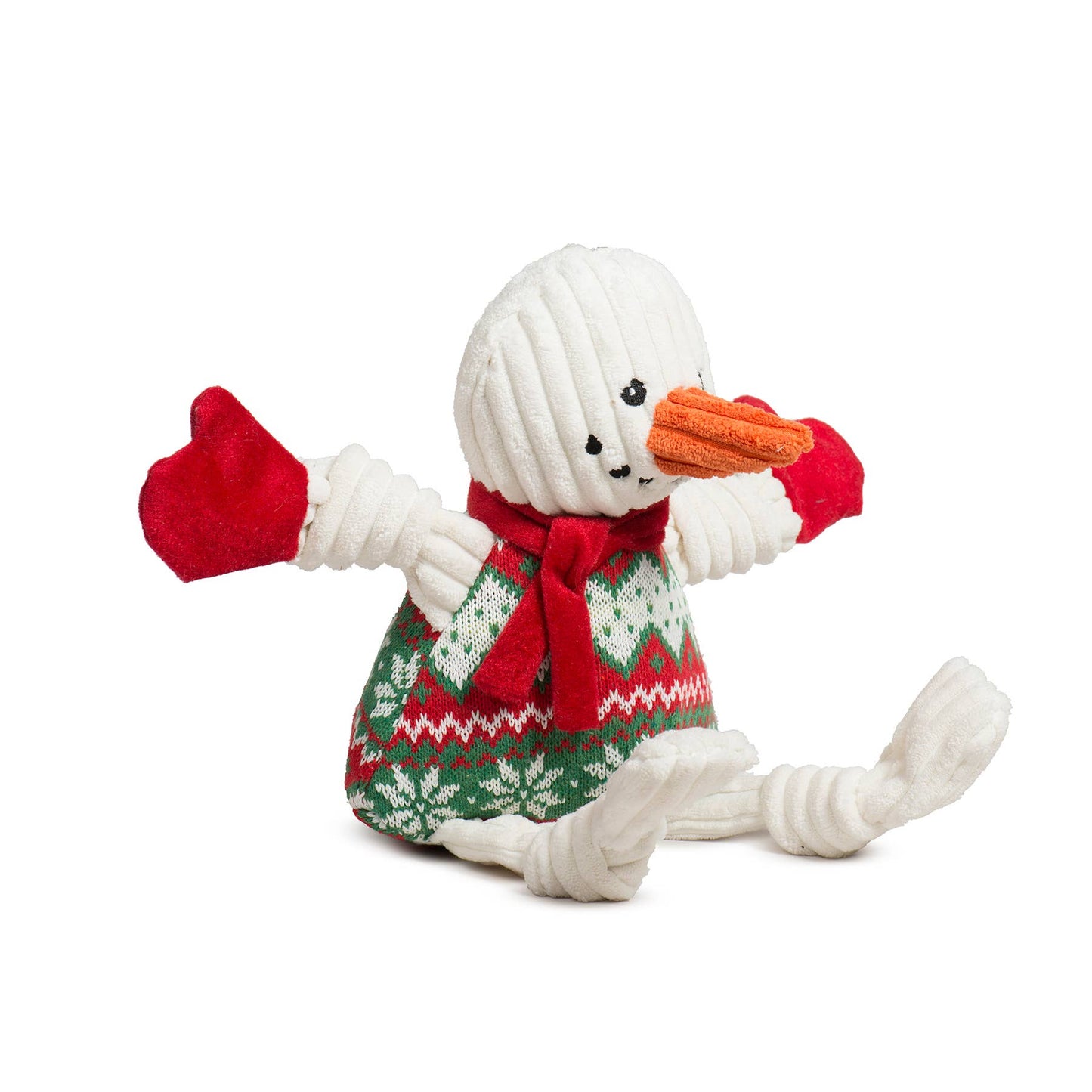 Wintergreen Collection Durable, Plush Snowman Knottie®