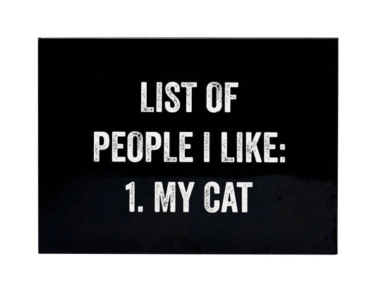 List of People I like Magnet