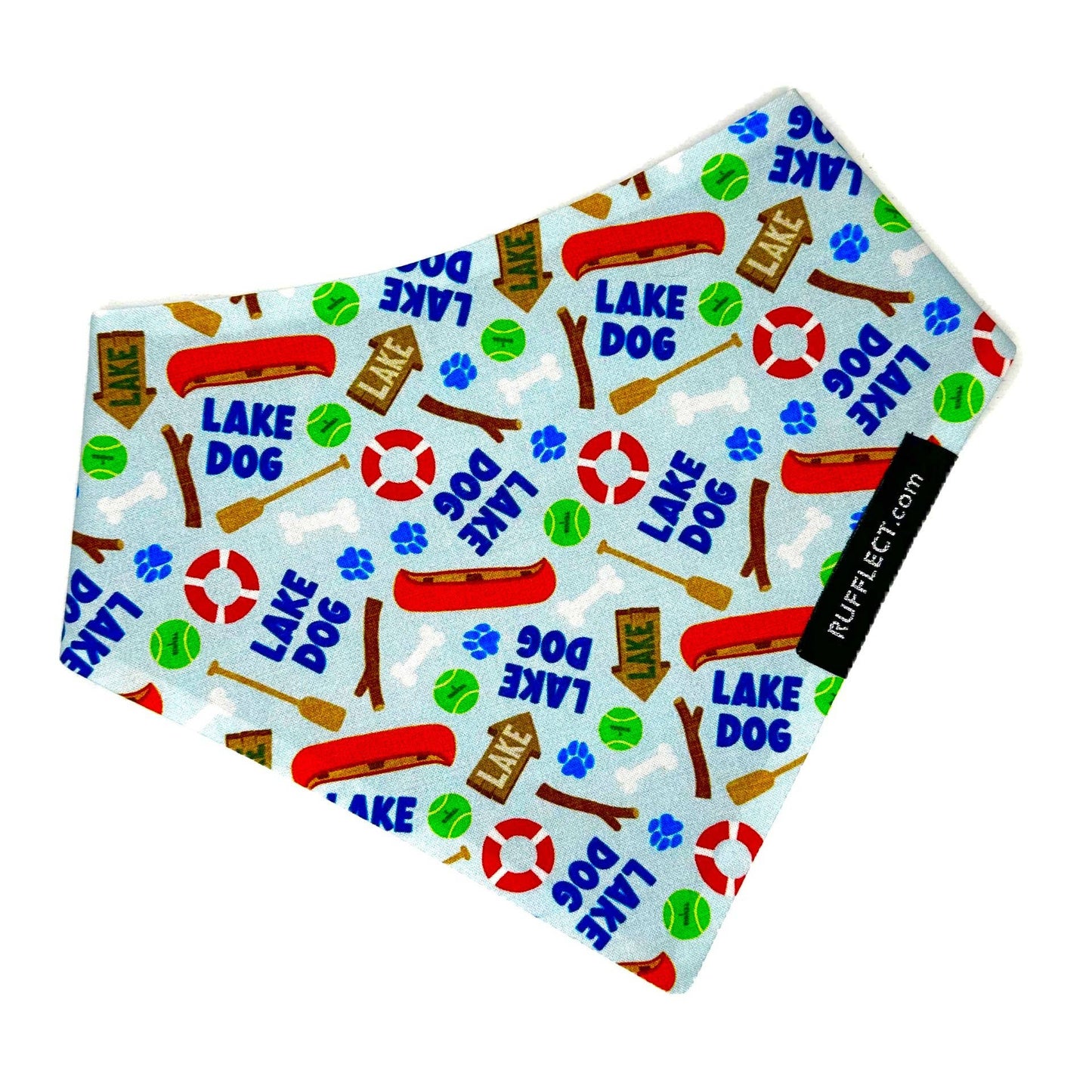 Lake Dog RUFFLECT® Dog Bandana