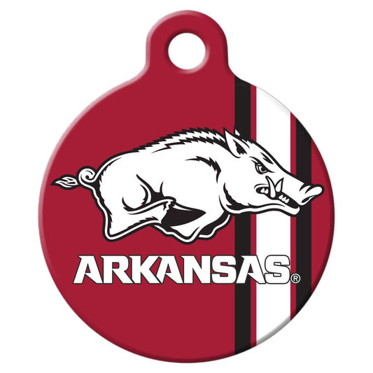 University of Arkansas - Stainless Steel Dog Tag