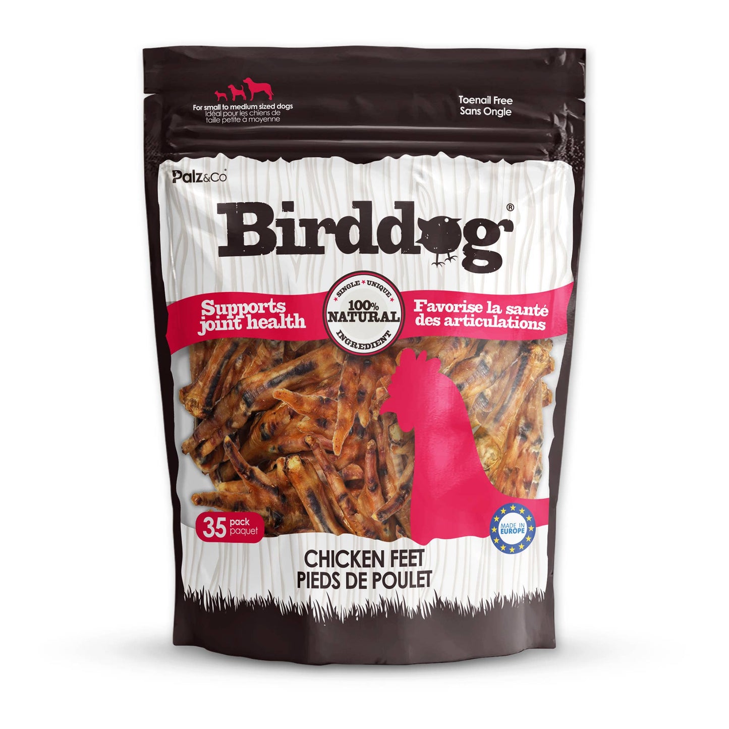 Birddog Chicken Feet Dog Treats