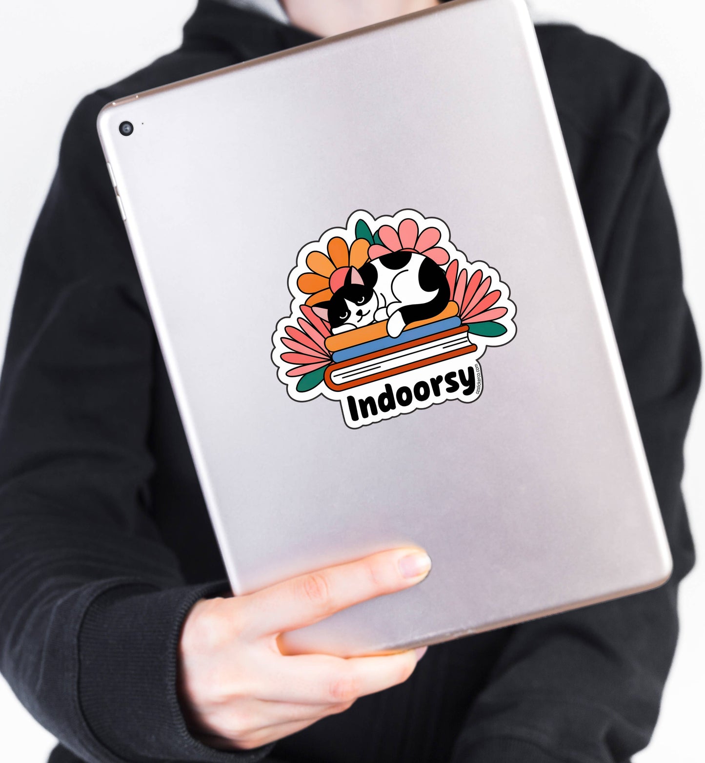 Indoorsy Cat Sticker