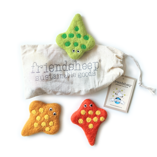 Stingray Eco Wool Pet Toys