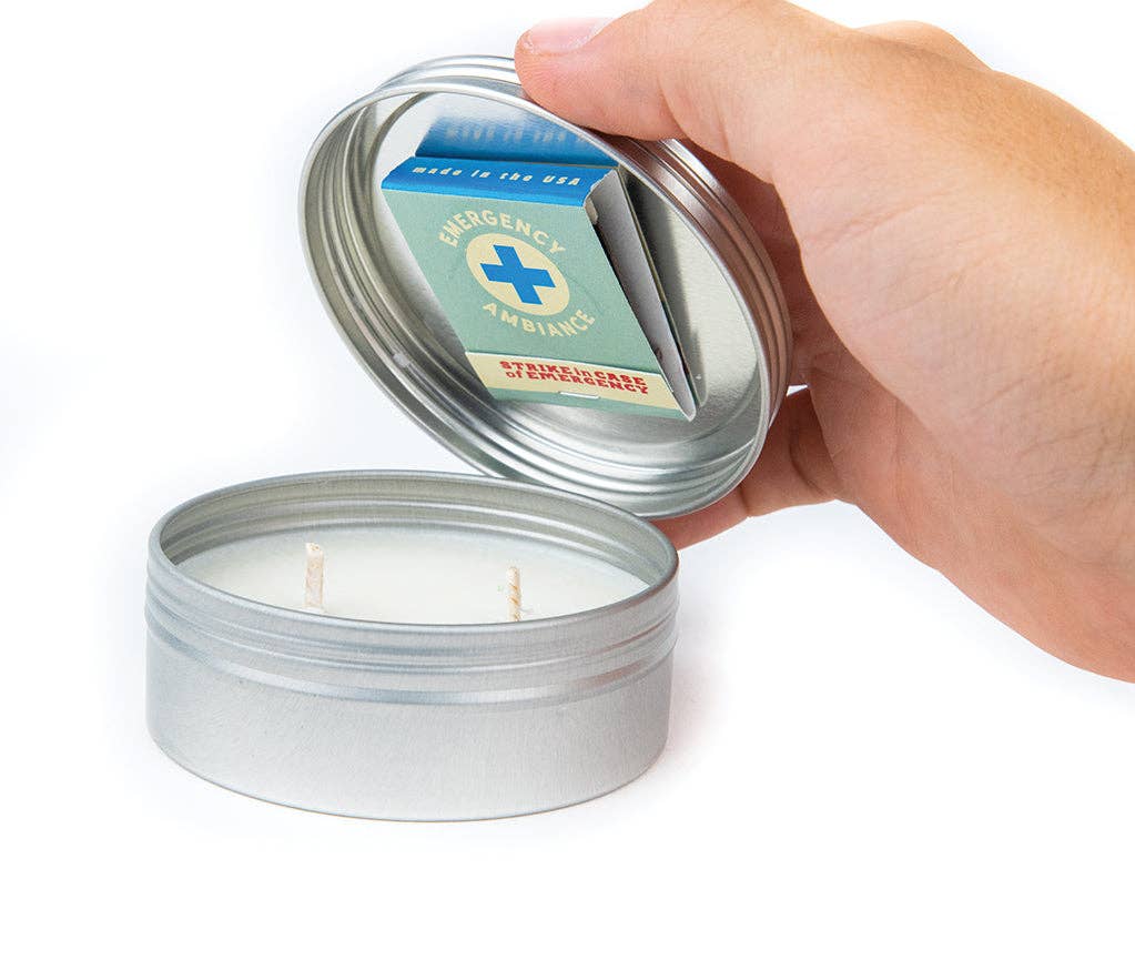 Not Enough Cats Emergency Ambiance Travel Tin | Funny Candle