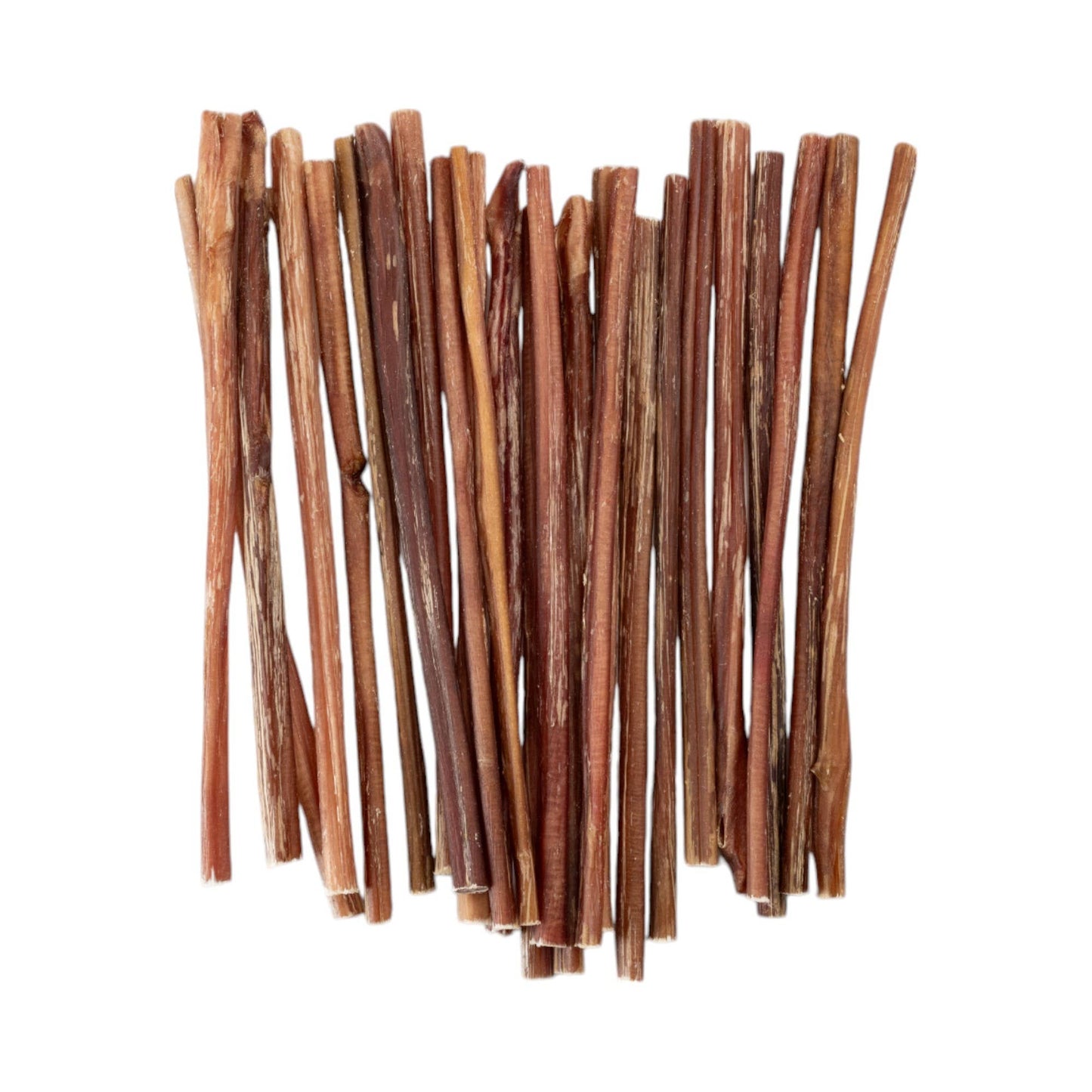 Natural Beef Bully Sticks for Dogs - 12" Thin (25/Bag)
