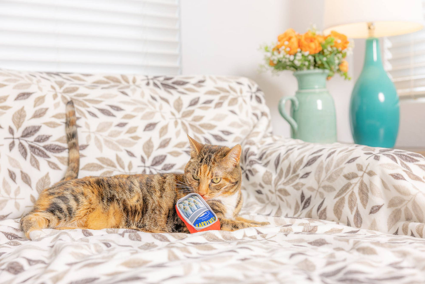 Sardine Tin Cat Toy