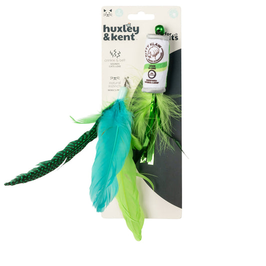 Kitty Klaw Lime Teasers 2pk Cat Wand Refill