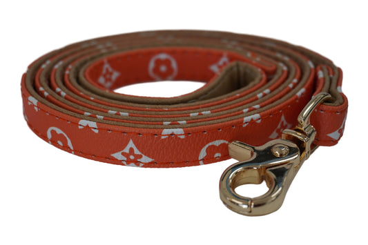 Soho Orange Luxury Dog Leash